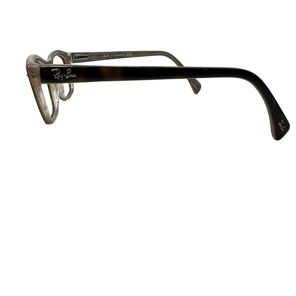 Ray-Ban RB5255 5075 Eyeglasses Frames‎ Brown Rectangle Full Rim 51-16-135 H4601